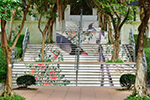 City Dress Up: Blossoming Stairs