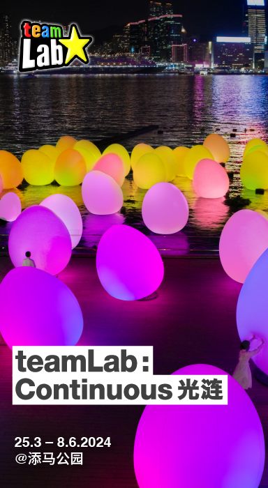 teamLab 光涟横幅桌面版