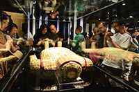 于香港历史博物馆举行的「汉武盛世：帝国的巩固和对外交流」展览，是香港博物馆节重点节目之一，吸引不少市民前往参观展出的珍贵文物。