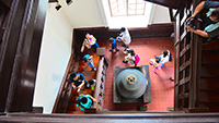 The Tsim Sha Tsui Heritage Walk enabled visitors to take a look at different historical buildings in the district, including the former Kowloon-Canton Railway Clock Tower shown in the picture.