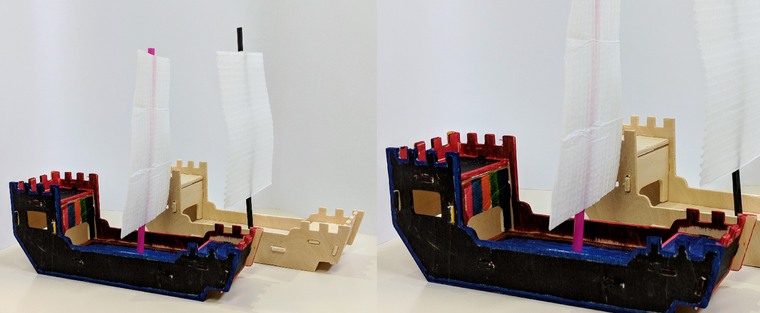 古戰船模型製作