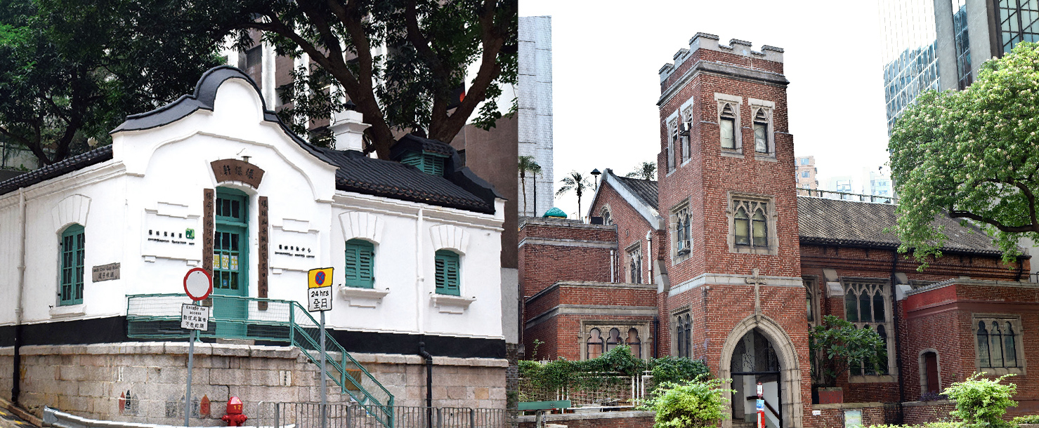 偶配姻緣：香港早期殖民式建築之中式屋頂