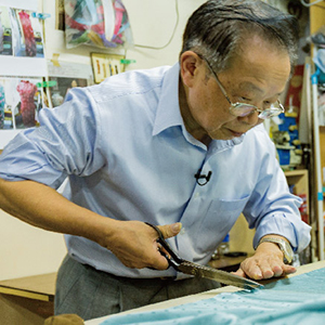 師傅教兩招：
                                              香港中式長衫製作技藝示範
