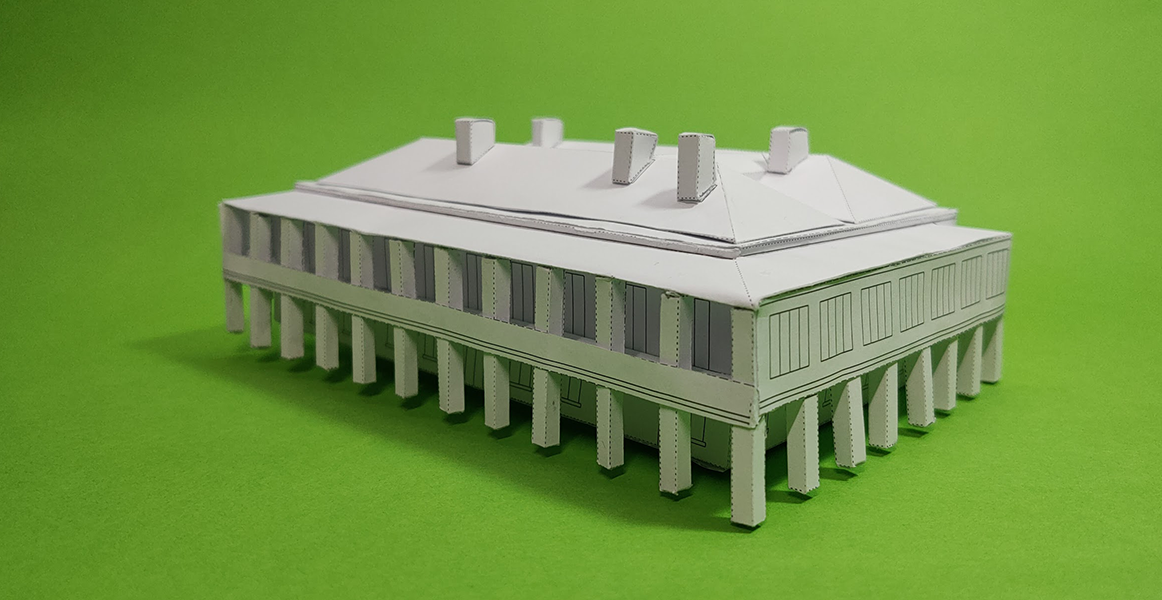 「摺築博物館」紙模型系列2圖片3