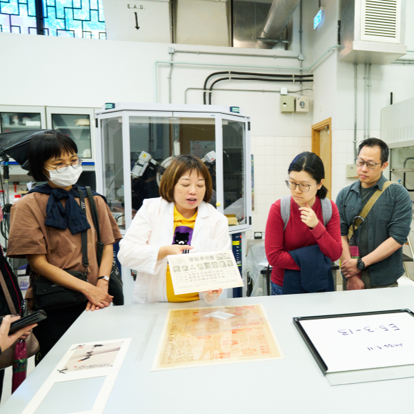 秘遊文物修復實驗室活動照片