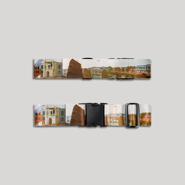 行李带 ─ 广州商馆早期风貌图示
